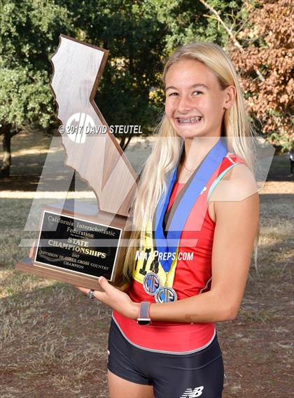 Thumbnail 1 in CIF State Cross Country Championships (Girls Awards) photogallery.