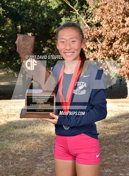 Thumbnail 1 in CIF State Cross Country Championships (Girls Awards) photogallery.