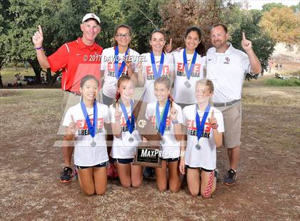 Thumbnail 1 in CIF State Cross Country Championships (Girls Awards) photogallery.