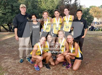 Thumbnail 2 in CIF State Cross Country Championships (Girls Awards) photogallery.