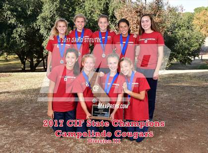 Thumbnail 2 in CIF State Cross Country Championships (Girls Awards) photogallery.