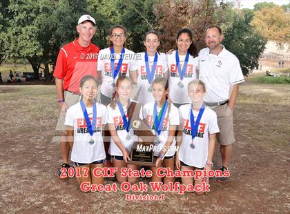 Thumbnail 3 in CIF State Cross Country Championships (Girls Awards) photogallery.