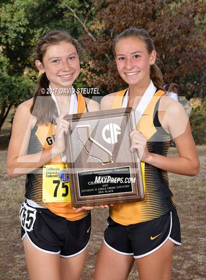 Thumbnail 1 in CIF State Cross Country Championships (Girls Awards) photogallery.