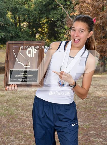 Thumbnail 3 in CIF State Cross Country Championships (Girls Awards) photogallery.