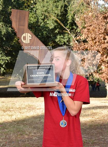 Thumbnail 3 in CIF State Cross Country Championships (Girls Awards) photogallery.