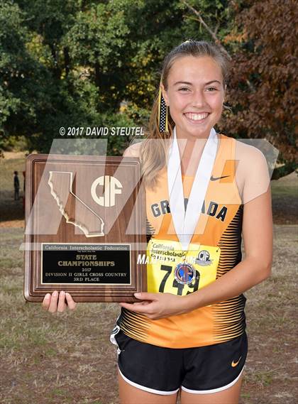 Thumbnail 3 in CIF State Cross Country Championships (Girls Awards) photogallery.
