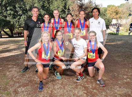 Thumbnail 2 in CIF State Cross Country Championships (Girls Awards) photogallery.