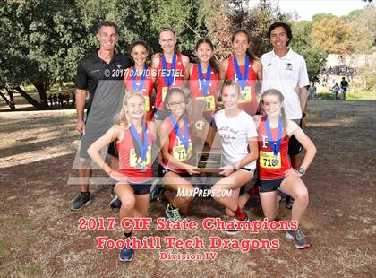 Thumbnail 2 in CIF State Cross Country Championships (Girls Awards) photogallery.