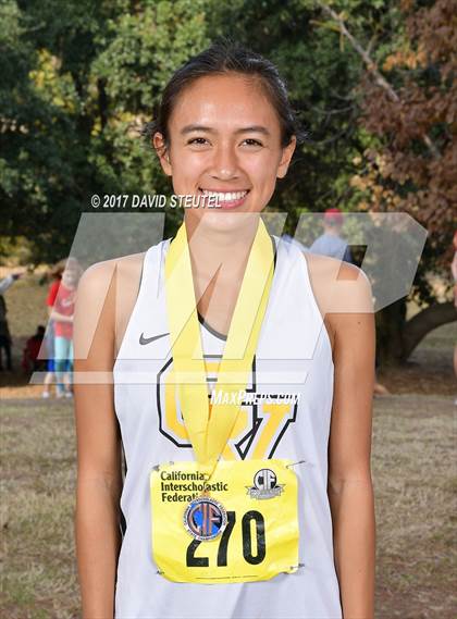 Thumbnail 2 in CIF State Cross Country Championships (Girls Awards) photogallery.