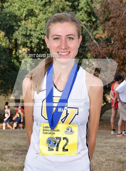 Thumbnail 1 in CIF State Cross Country Championships (Girls Awards) photogallery.