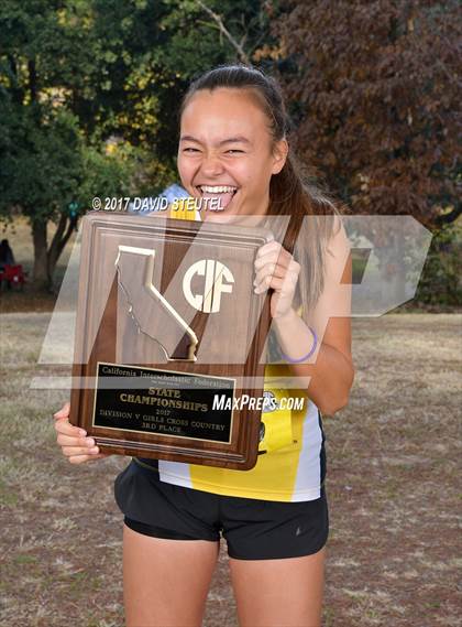 Thumbnail 3 in CIF State Cross Country Championships (Girls Awards) photogallery.