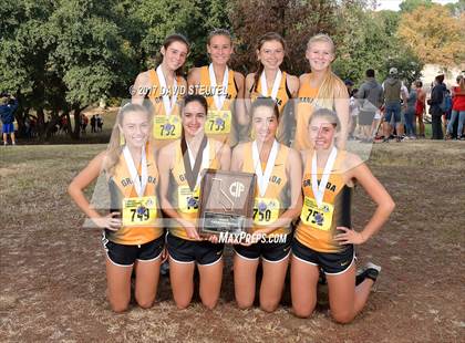 Thumbnail 2 in CIF State Cross Country Championships (Girls Awards) photogallery.