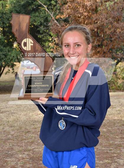 Thumbnail 3 in CIF State Cross Country Championships (Girls Awards) photogallery.