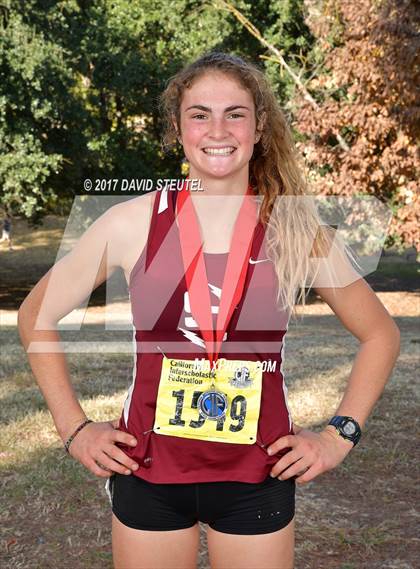 Thumbnail 1 in CIF State Cross Country Championships (Girls Awards) photogallery.
