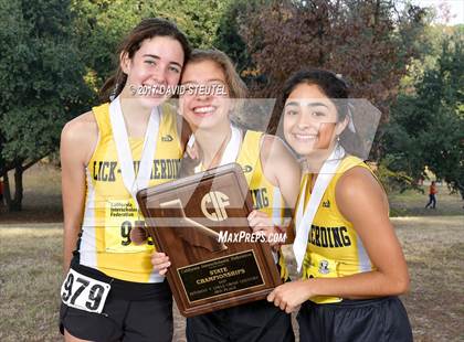Thumbnail 2 in CIF State Cross Country Championships (Girls Awards) photogallery.