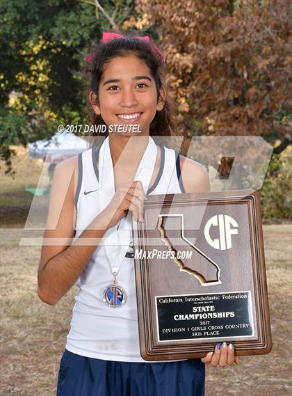 Thumbnail 3 in CIF State Cross Country Championships (Girls Awards) photogallery.