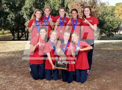 Thumbnail 2 in CIF State Cross Country Championships (Girls Awards) photogallery.
