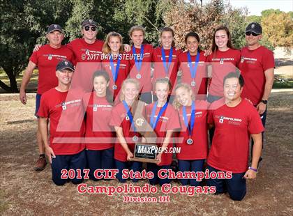 Thumbnail 2 in CIF State Cross Country Championships (Girls Awards) photogallery.