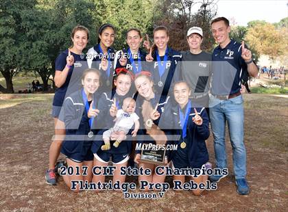 Thumbnail 2 in CIF State Cross Country Championships (Girls Awards) photogallery.