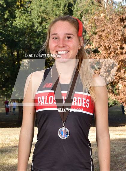 Thumbnail 1 in CIF State Cross Country Championships (Girls Awards) photogallery.