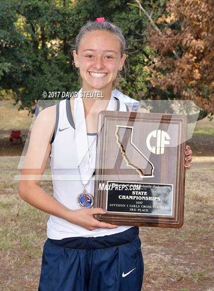 Thumbnail 1 in CIF State Cross Country Championships (Girls Awards) photogallery.