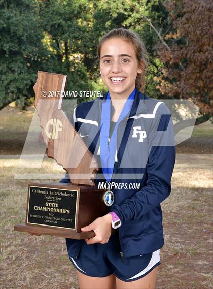 Thumbnail 2 in CIF State Cross Country Championships (Girls Awards) photogallery.