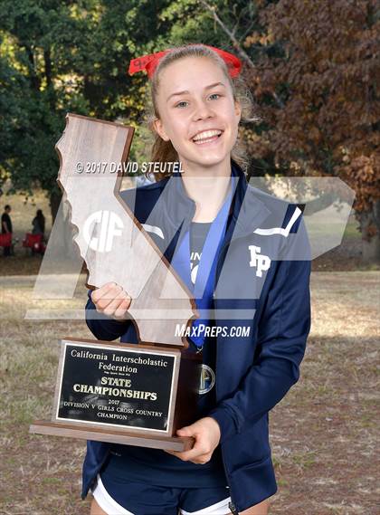 Thumbnail 1 in CIF State Cross Country Championships (Girls Awards) photogallery.