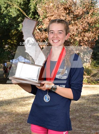 Thumbnail 3 in CIF State Cross Country Championships (Girls Awards) photogallery.