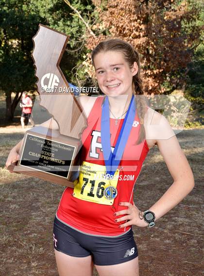Thumbnail 3 in CIF State Cross Country Championships (Girls Awards) photogallery.