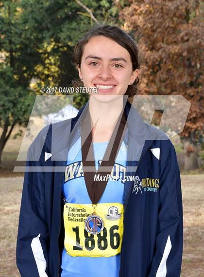 Thumbnail 1 in CIF State Cross Country Championships (Girls Awards) photogallery.