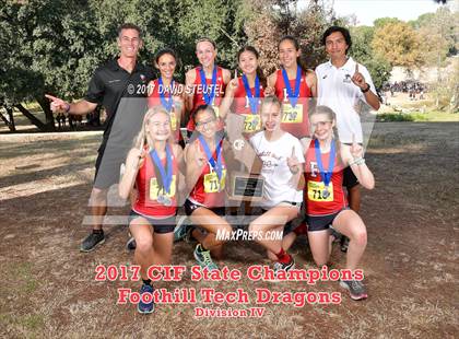 Thumbnail 2 in CIF State Cross Country Championships (Girls Awards) photogallery.