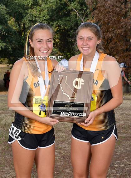 Thumbnail 2 in CIF State Cross Country Championships (Girls Awards) photogallery.
