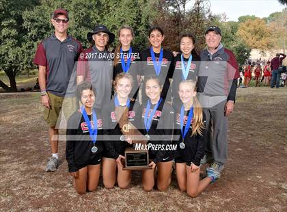 Thumbnail 1 in CIF State Cross Country Championships (Girls Awards) photogallery.