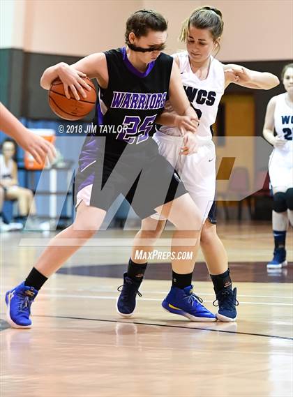 Thumbnail 3 in Community Christian vs Weatherford Christian (Barbara Ticzkus Memorial Tournament) photogallery.