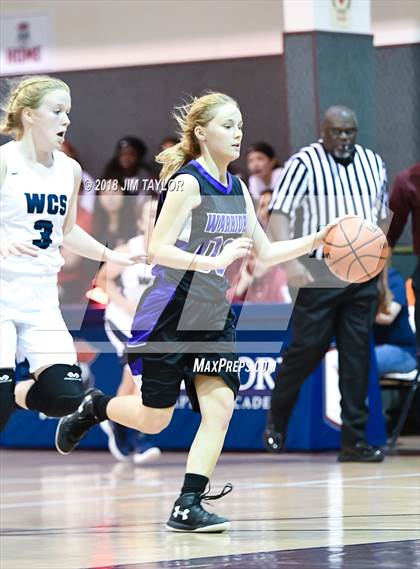 Thumbnail 2 in Community Christian vs Weatherford Christian (Barbara Ticzkus Memorial Tournament) photogallery.