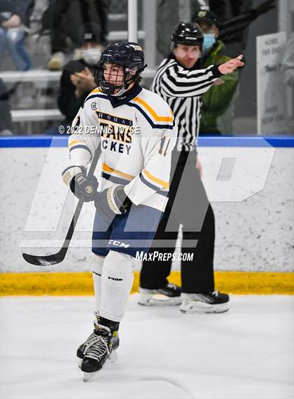 Thumbnail 1 in Canandaigua vs Webster Thomas (NYSPHSAA Section V Class B Semifinal Playoff) photogallery.