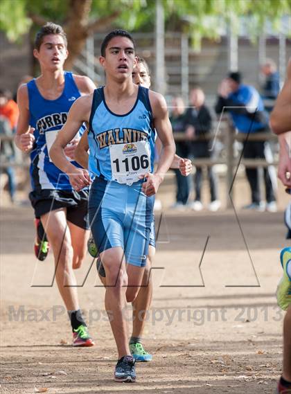 Thumbnail 2 in CIF SS Cross Country Championships (Boys D1) photogallery.