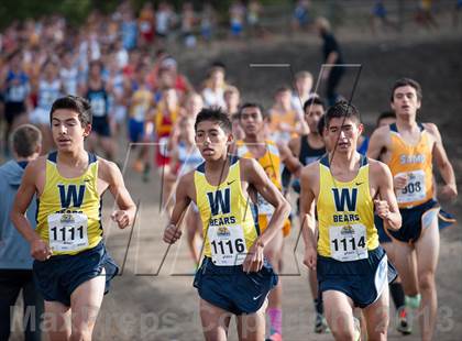 Thumbnail 3 in CIF SS Cross Country Championships (Boys D1) photogallery.