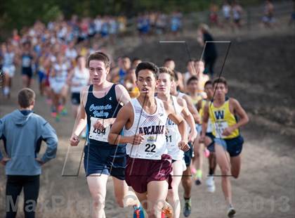 Thumbnail 1 in CIF SS Cross Country Championships (Boys D1) photogallery.