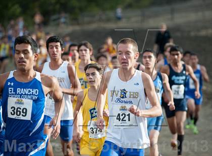 Thumbnail 2 in CIF SS Cross Country Championships (Boys D1) photogallery.