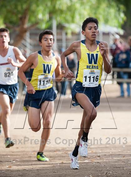 Thumbnail 1 in CIF SS Cross Country Championships (Boys D1) photogallery.