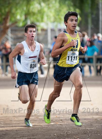 Thumbnail 2 in CIF SS Cross Country Championships (Boys D1) photogallery.