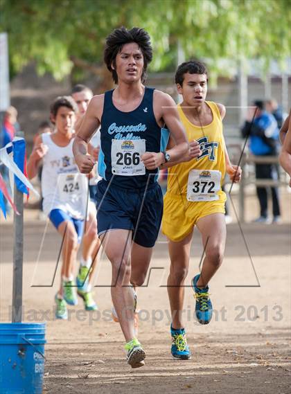 Thumbnail 2 in CIF SS Cross Country Championships (Boys D1) photogallery.