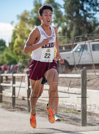 Thumbnail 1 in CIF SS Cross Country Championships (Boys D1) photogallery.