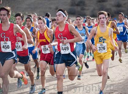Thumbnail 3 in CIF SS Cross Country Championships (Boys D1) photogallery.