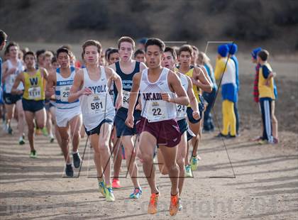 Thumbnail 3 in CIF SS Cross Country Championships (Boys D1) photogallery.