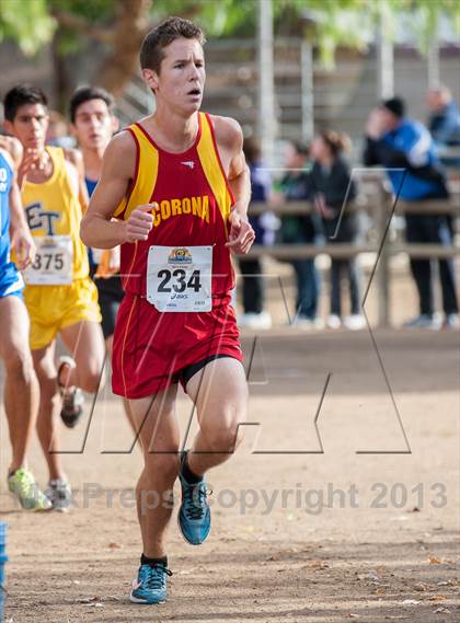 Thumbnail 2 in CIF SS Cross Country Championships (Boys D1) photogallery.