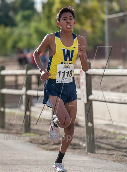 Thumbnail 3 in CIF SS Cross Country Championships (Boys D1) photogallery.