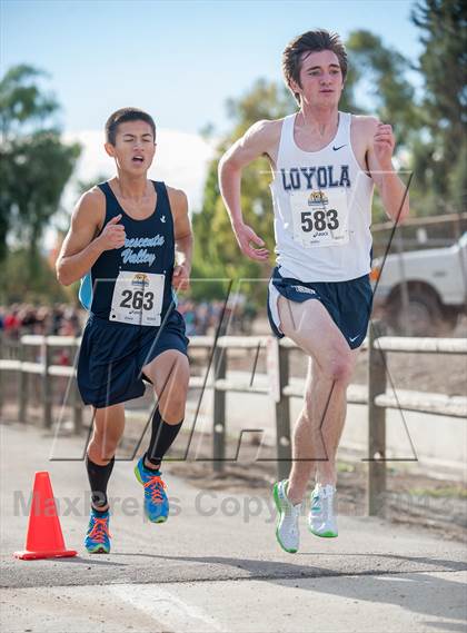 Thumbnail 1 in CIF SS Cross Country Championships (Boys D1) photogallery.