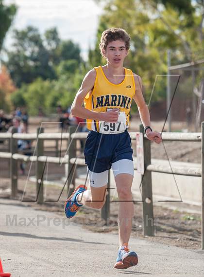 Thumbnail 1 in CIF SS Cross Country Championships (Boys D1) photogallery.